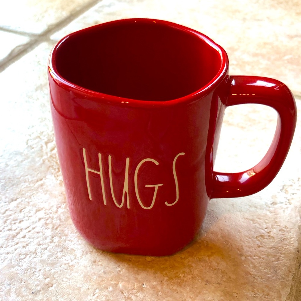 Hugs and Kisses Two Sided Rae Dunn Mug